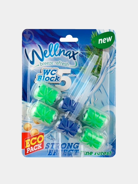 Tualet bloki Wellnax Pine Forest, 57 g * 2 dona