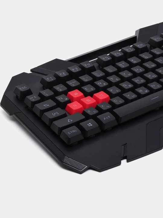 Bloody B150N — проводная мембранная игровая клавиатура, Neon-подсветка, Anti-Ghosting