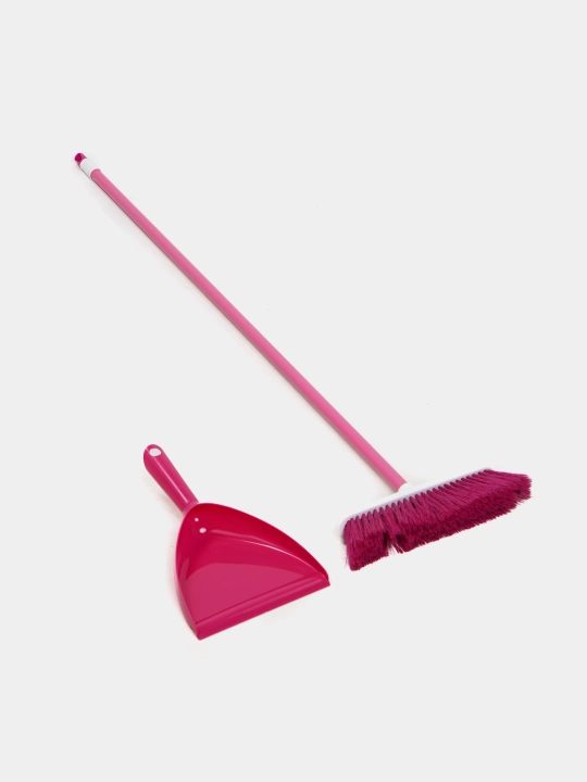 To'plam 3 in 1 Elite Venecia 555-922: cho'tka + cherenok 120 sm + hokondoz, malina rang - 