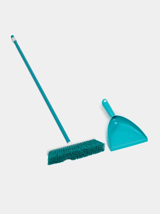 To'plam 3 tasi 1 da Elite Venecia 555-923: cho'tka + cherenok 120 sm + hokondoz, firuza rang - 