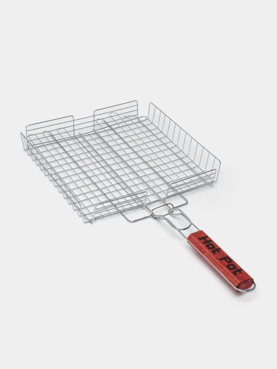 Grill-panjaralari Hot Pot, universal, chuqur, 25 * 25 * 4 sm