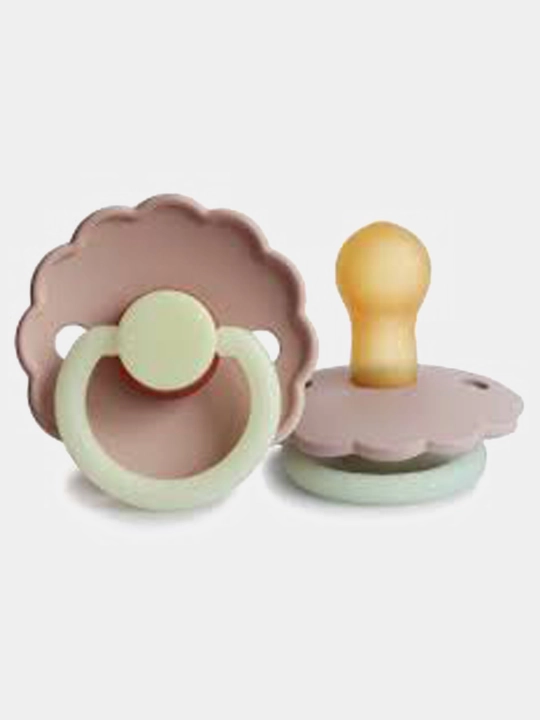 So'rg'ich Frigg Daisy Latex Blush Night, 0-6 oy, zulmatda porlaydi