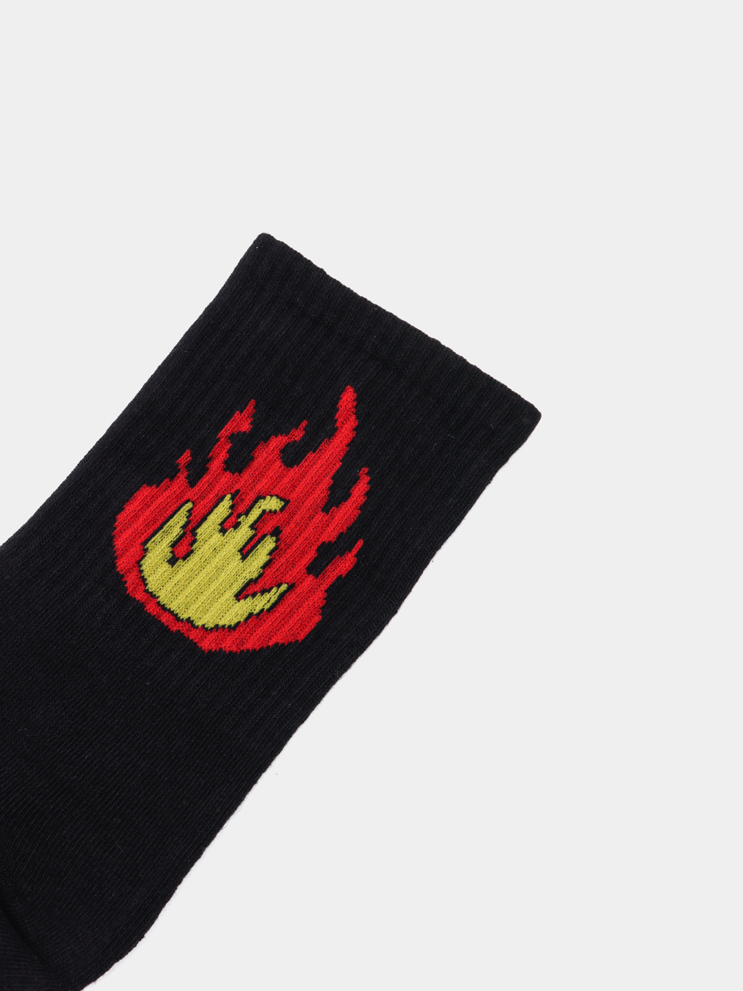 Носки женские с принтом огонь, длинные купить по низким ценам в ...