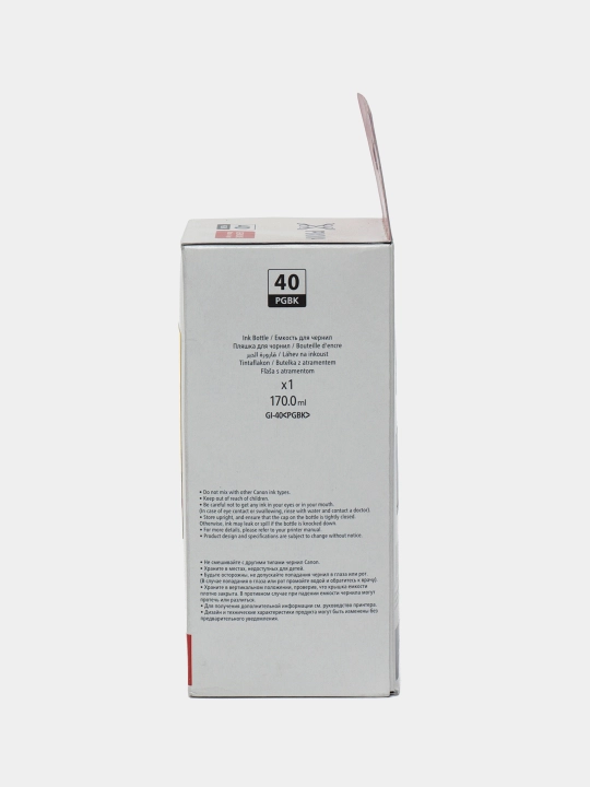 Чернила Canon Pixma GI-40 Black, 170 мл