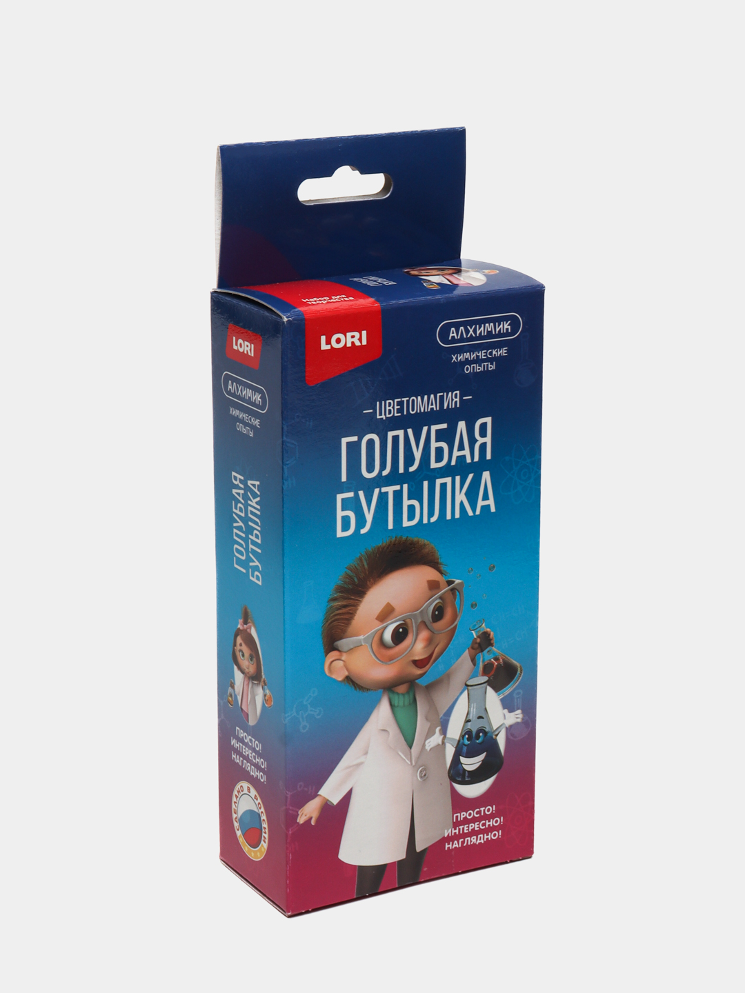Kimyoviy tajribalar Lori "Moviy shisha" Оп-055 q0000015250 - 