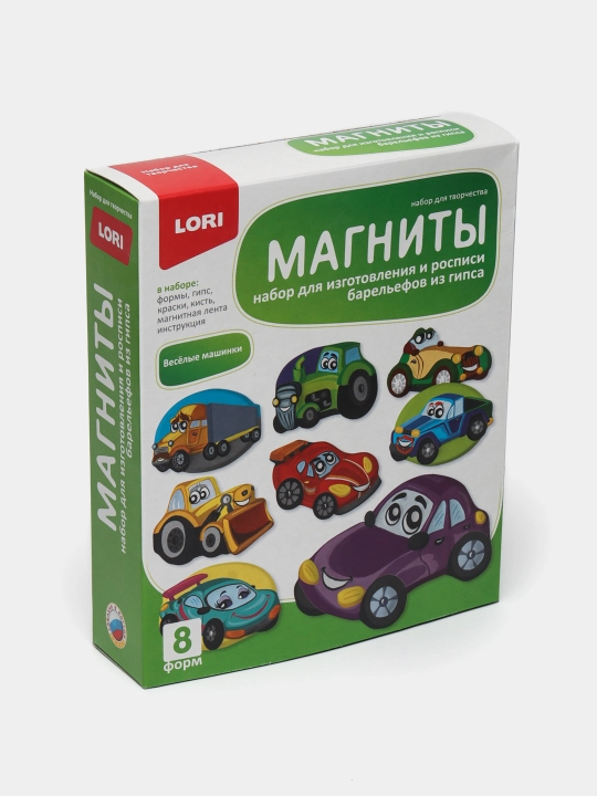 Magnit ustidagi haykalchalar Lori Kulgili mashinalar