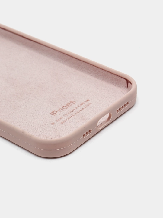 Чехол Silicone Case с бархатной подкладкой для iPhone 11, 12 Pro, 12, 12 Pro Max, 12 Mini