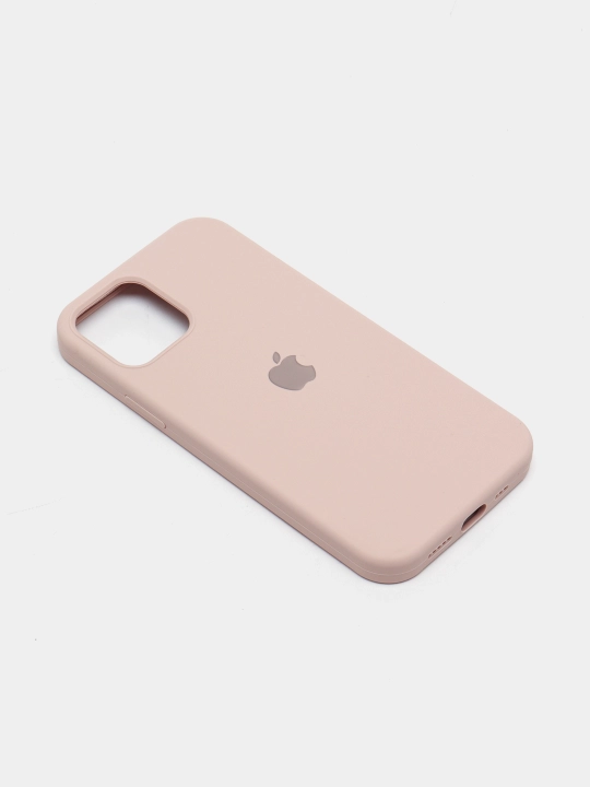 Чехол Silicone Case с бархатной подкладкой для iPhone 11, 12 Pro, 12, 12 Pro Max, 12 Mini