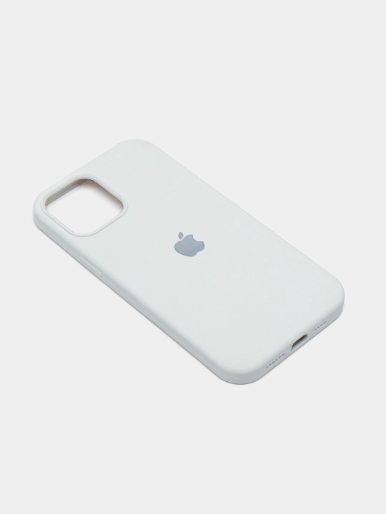 Чехол Silicone Case с бархатной подкладкой для iPhone 11, 12 Pro, 12, 12 Pro Max, 12 Mini