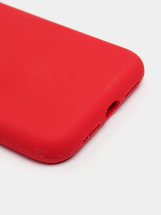 Чехол Silicone Case с бархатной подкладкой для iPhone 11, 12 Pro, 12, 12 Pro Max, 12 Mini