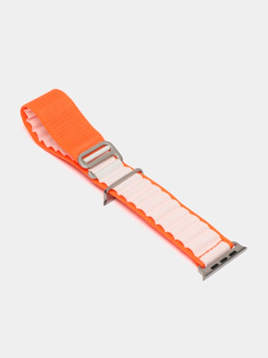 Ремешок нейлоновый для Apple Watch 3,4,5,6,7,8,9,10,11,SE и Ultra, размер 42-44-45-49 мм