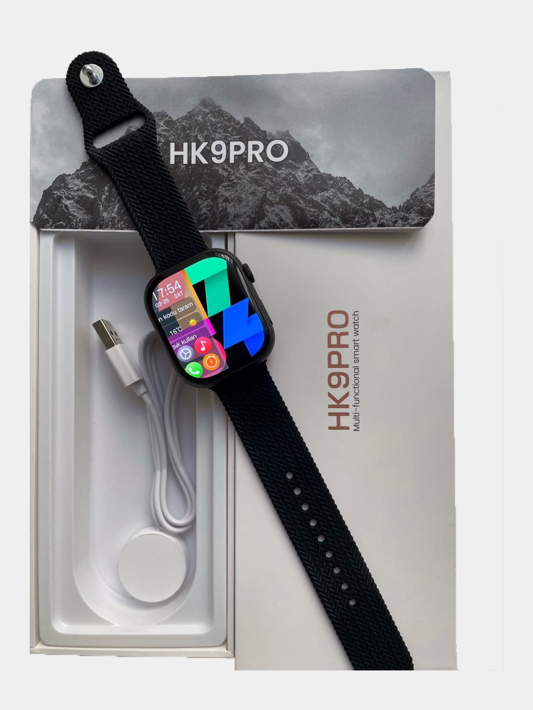 Смартчасы Smart Watch HK 9 Pro Full Amoled купить по низким ценам в