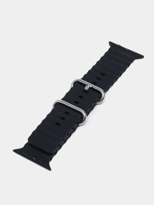 Ремешок силиконовый, для Apple Watch 3,4,5,6,7,8,9,10,11,SE и Ultra, размер 42,44,45,49 мм - 