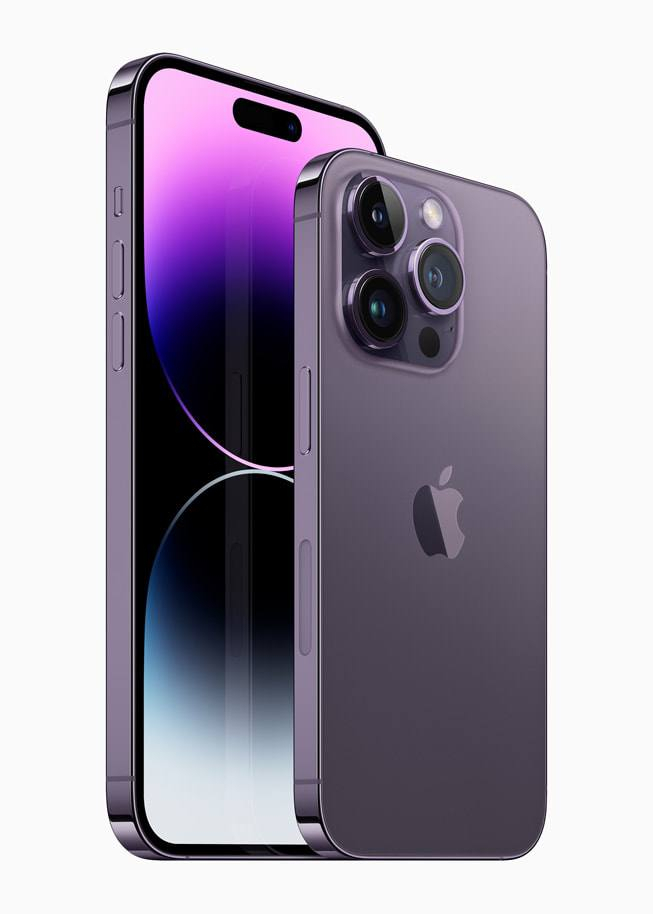 Смартфон apple iphone 14 pro deep purple