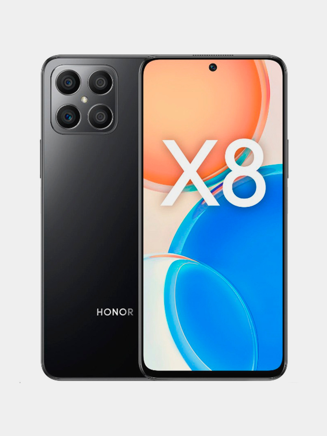 Смартфон Honor X8 6/128 ГБ Черный купить по низким ценам в  интернет-магазине Uzum (225204)