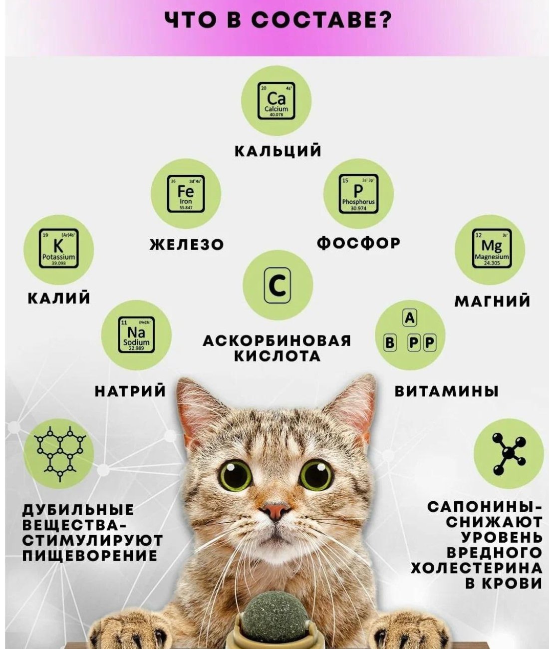 Игрушка для кошек, шарик кошачья мята, лакомство для котов, игрушка для  животных купить по низким ценам в интернет-магазине Uzum (571958)