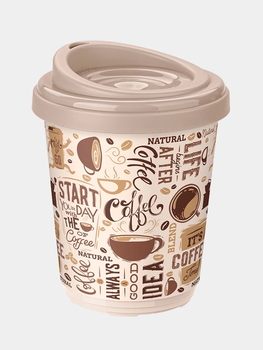 Termostakan turli xil decor bilan Phibo 300 ml