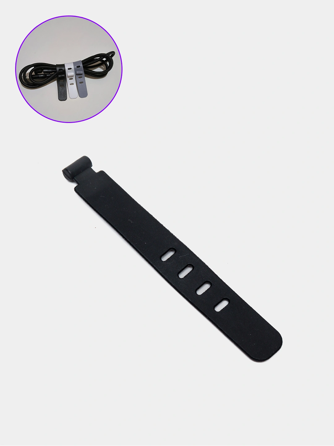 Силиконовый держатель, органайзер для наушников, проводов и кабелей ...