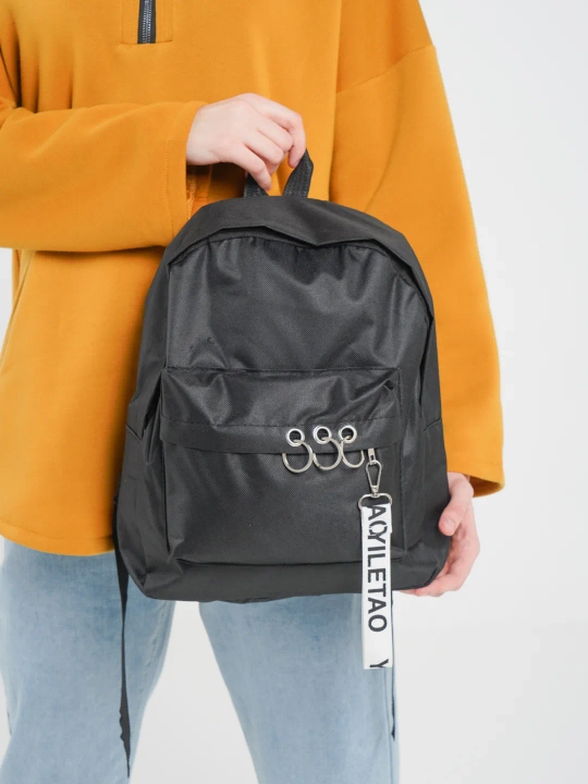 Ayollar sport sumkasi, metall halqalqlari bilan universal