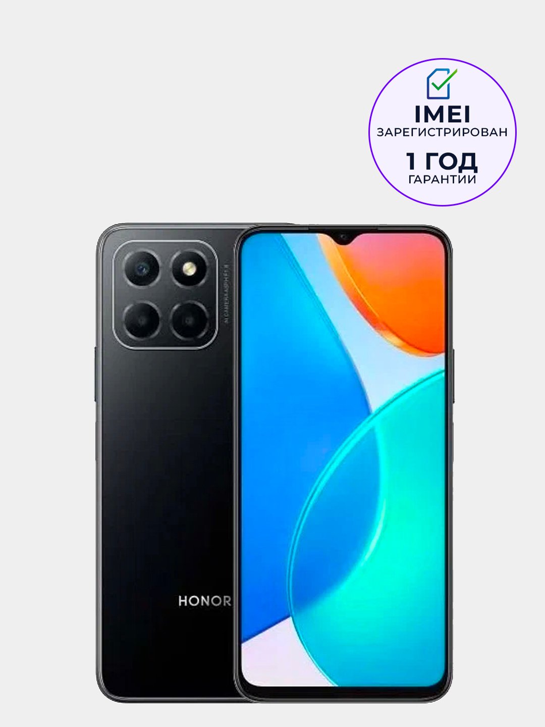 Смартфон Honor X6 4/64GB Black купить по низким ценам в интернет-магазине  Uzum (150125)