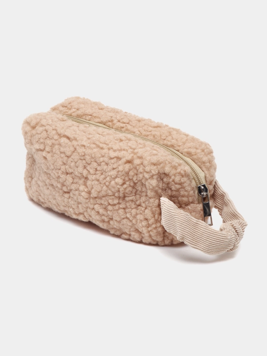 Qalam qutisi-kosmetik sumka, maktab, mo'ynali