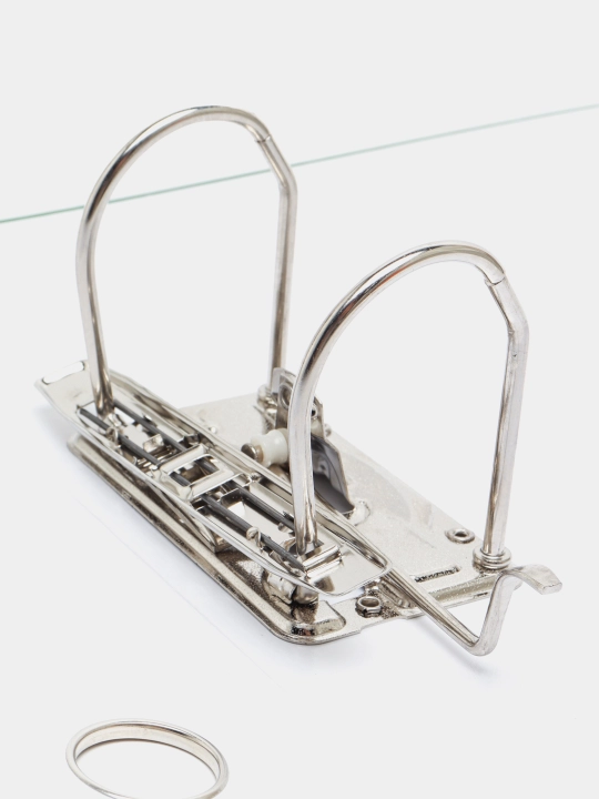 Papka-registrator A4, Hatber Metallic, Yashil