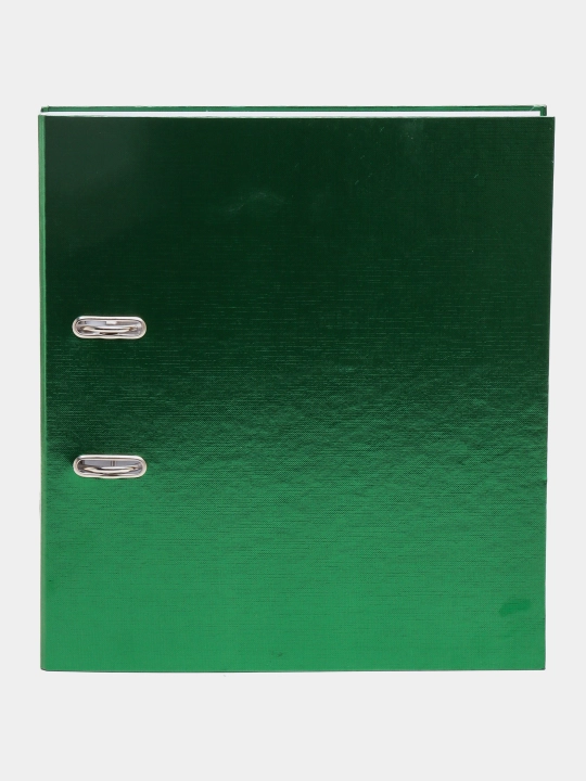 Papka-registrator A4, Hatber Metallic, Yashil