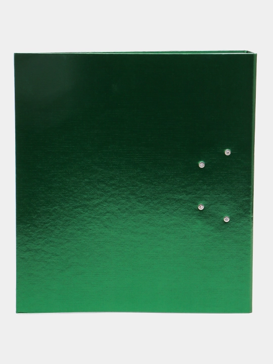 Papka-registrator A4, Hatber Metallic, Yashil