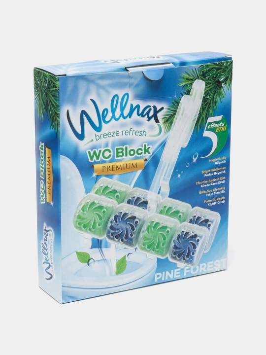 Tualet bloki Wellnax Pine Forest, 57 g * 2 dona
