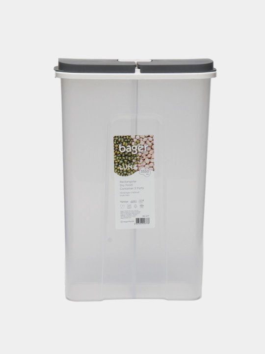 Plastik konteyner, 2 qism, Luna Bager BG-677, 3.55 litr