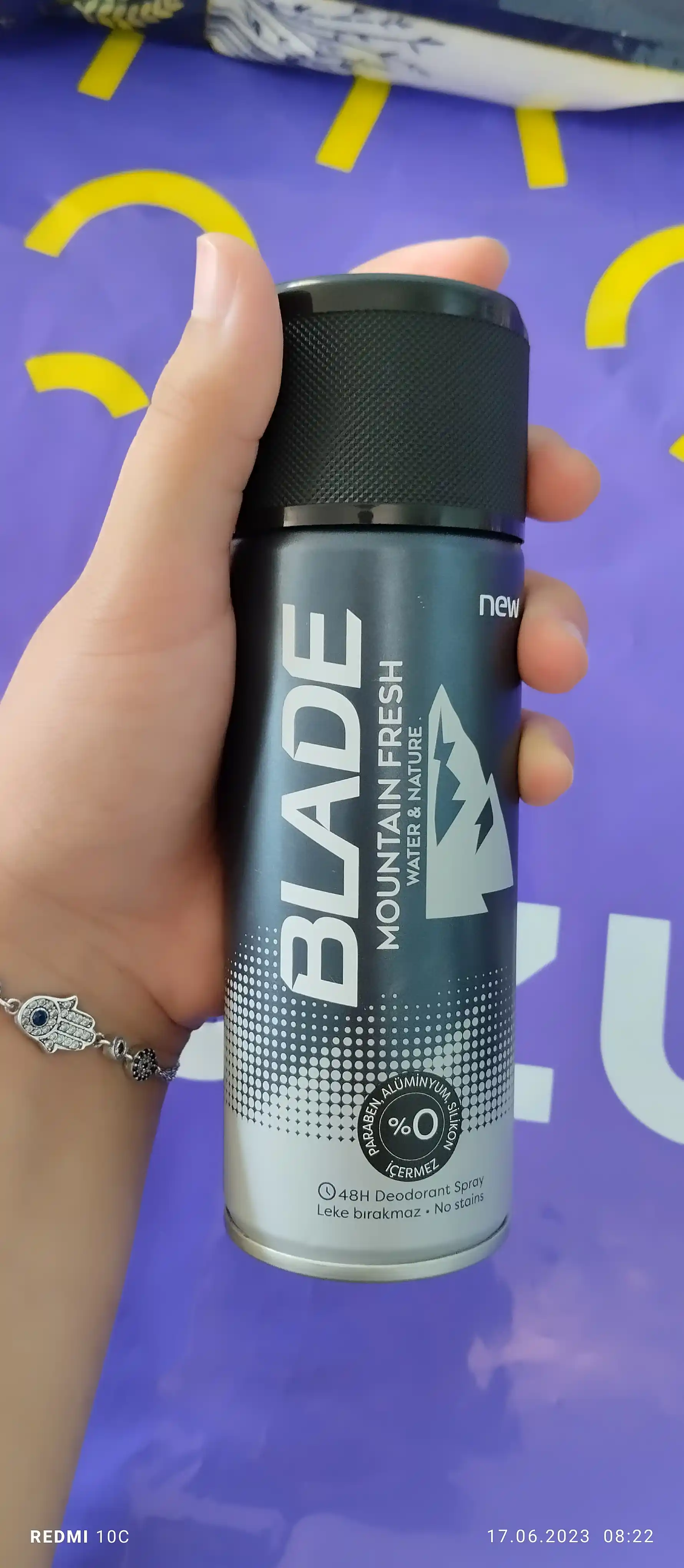 Дезодорант-спрей Blade Mountain Fresh, 150 мл