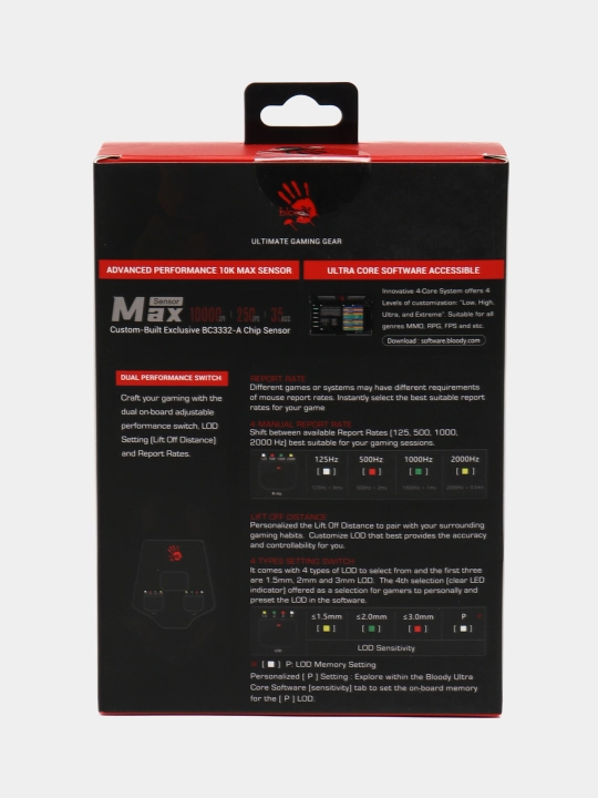 Игровая мышь Bloody W60 Max