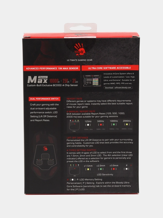 Игровая мышь Bloody W60 Max