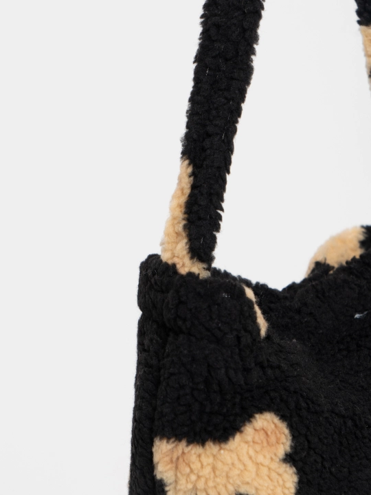 Ayollarning eko mo'ynali yelkali sumkasi, qizlar uchun yumshoq yosh mo'ynali sumkasi