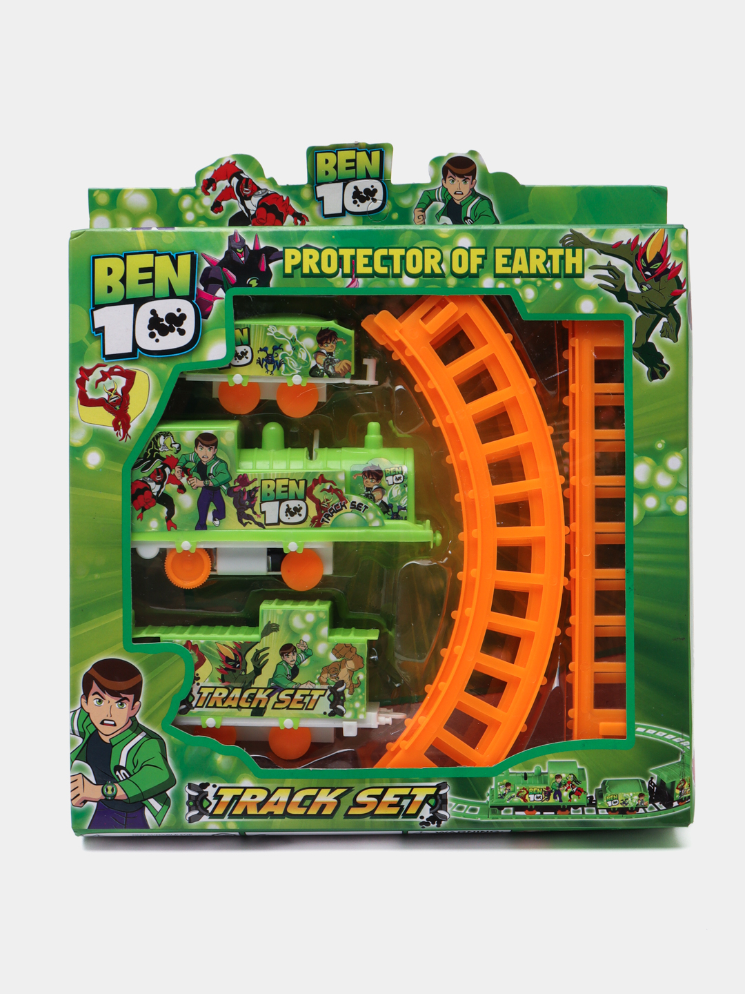 Игрушечный поезд BEN 10, с железной дорогой купить по низким ценам в  интернет-магазине Uzum (599923)