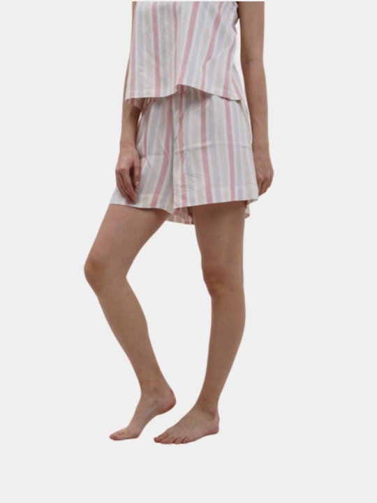 Ayollar pijama to'plami Penti, shortilar bilan, yengi kalta, yozgi