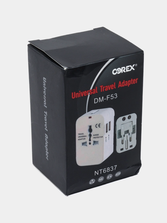 Terminator sayohat uchun adapteri Corex DM-F53