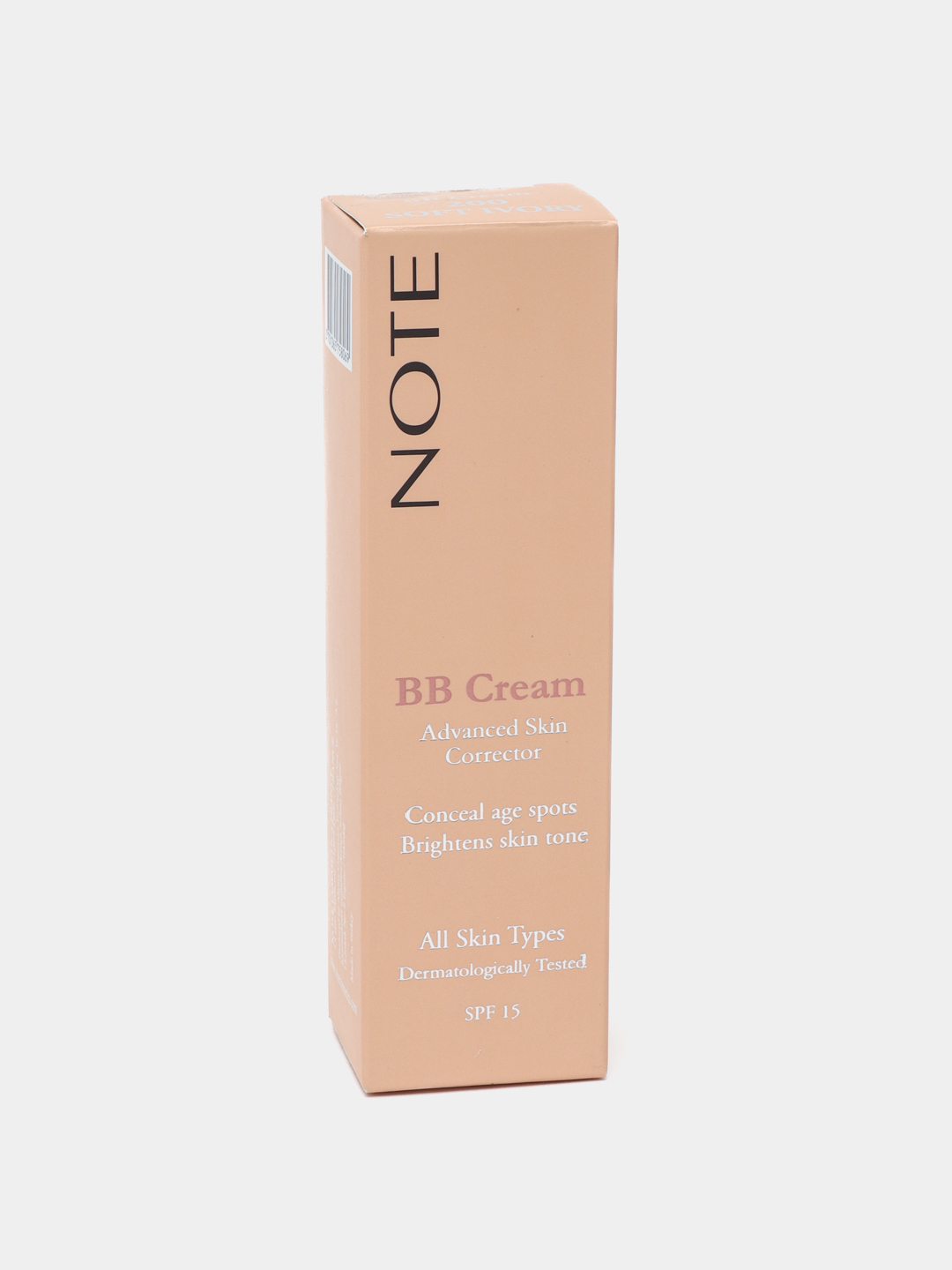 Корректор для лица Note BB Cream 200 Soft Ivory Paraben free, 35 мл - 