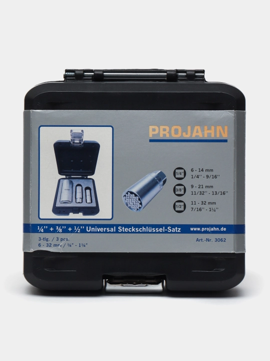 Torsli boshlar Projahn, futlyar ichida, 3 dona