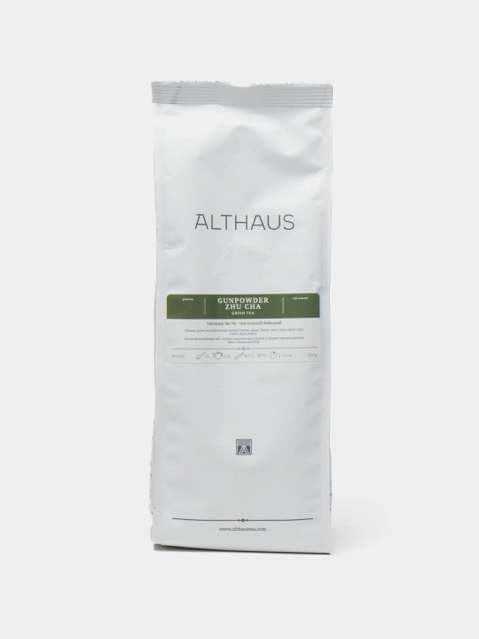Зеленый чай Althaus Gunpowder Zhu Cha, 250 г - 