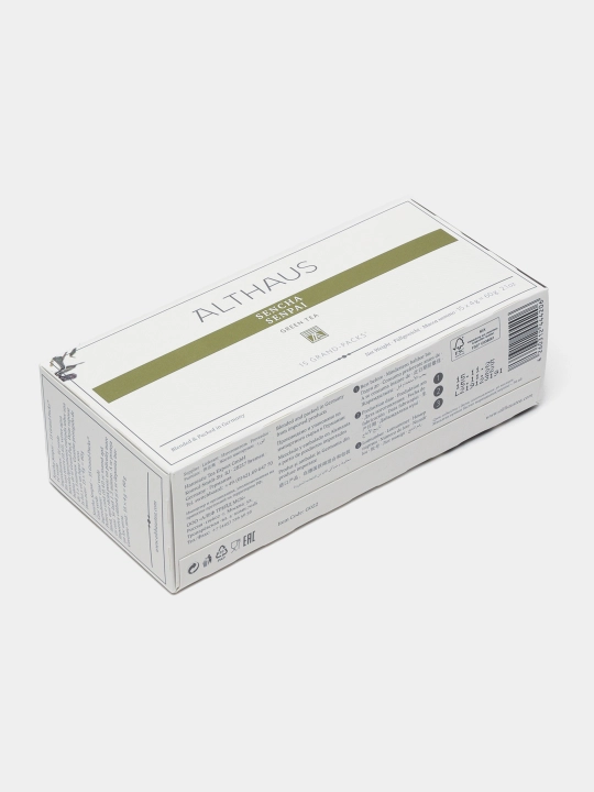 Чай в пакетах Althaus Grand Packs Sencha Senpai, 15 * 4 г