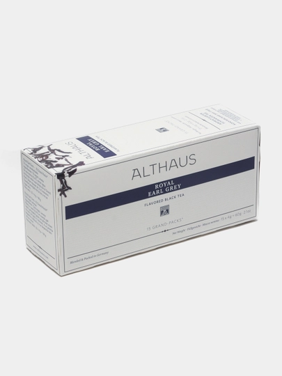 Пакетированный чай для чайников Althaus Grand Packs Royal Earl Grey, 15 шт - 