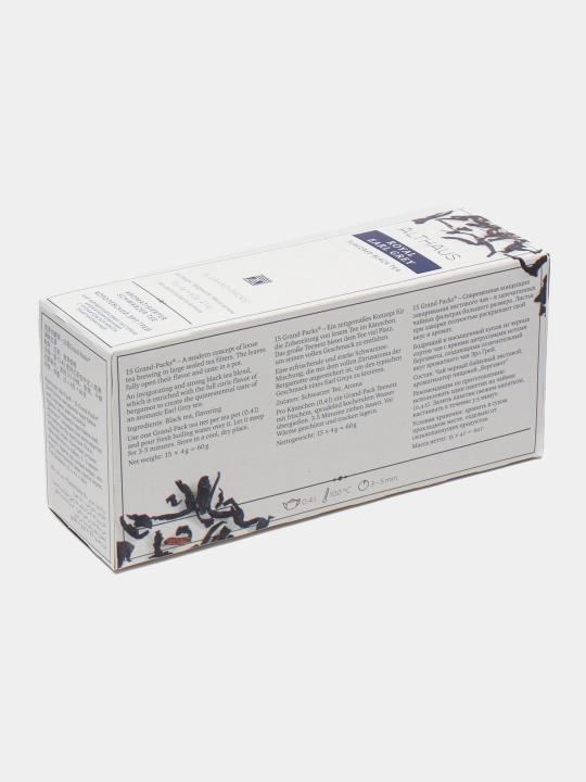 Пакетированный чай для чайников Althaus Grand Packs Royal Earl Grey, 15 шт