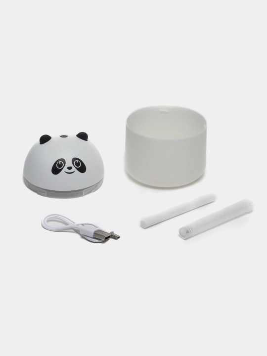 Havo namlagich va tungi Humidifiers, LED yoritgich, 2 tasi 1 da