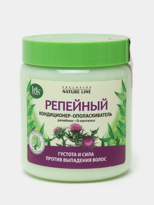 Кондиционер ополаскиватель Iris Cosmetic Exclusive Nature Line Репейный, 500 мл - 
