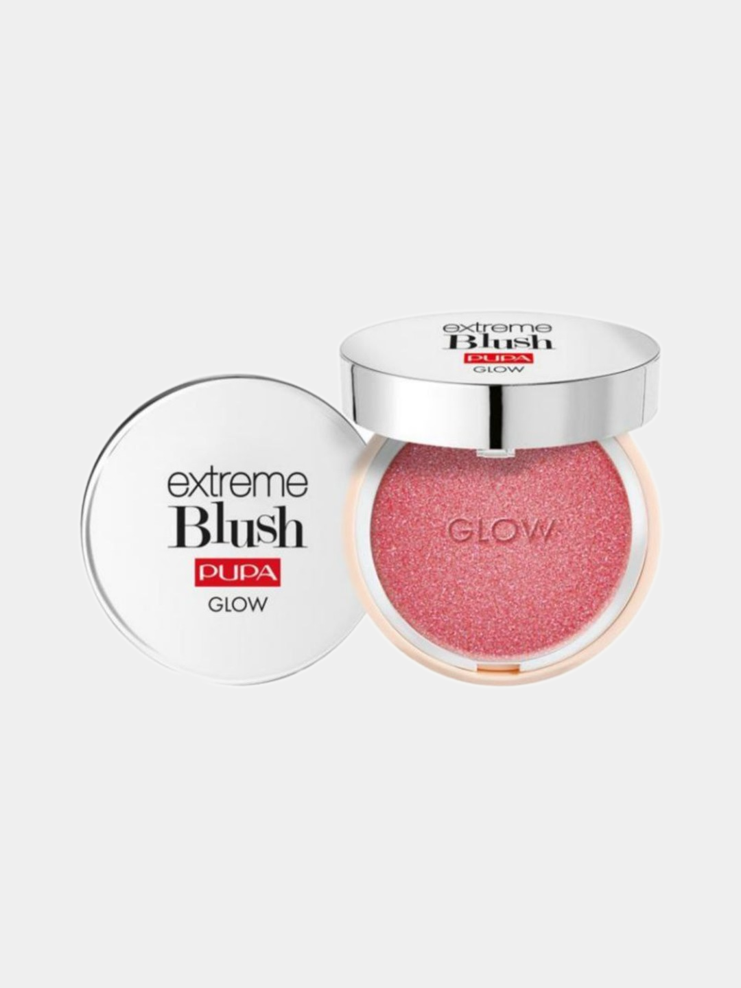 Румяна компактные PUPA EXTREME BLUSH GLOW Raspberry Pink, 4 г - 