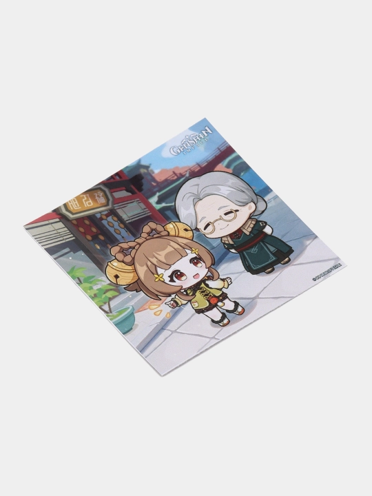 Stikerlar Genshin Impact Chibi, 5.5 sm, 10 dona