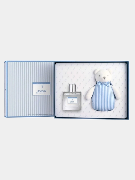 Подарочный детский набор JACADI TEDDY BEAR, Спрей без спирта 100 мл и игрушка - 