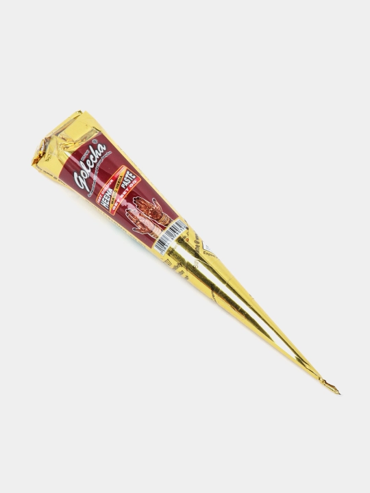 Xna, tabiiy xina qo‘l va kaftlarni bo‘yash uchun hna, Golecha, konussimon Golecha, 25 g