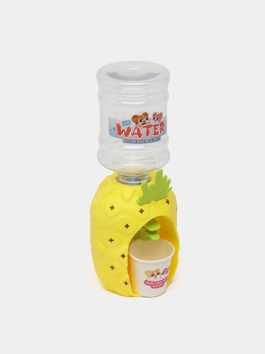 Mini kuler, suv va sharbat dispenseri Ananas, jo'ja, qurbaqa - 
